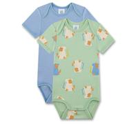 Sanetta - Kid's DP Body 1/2 324632+324633 - Alltagsunterwäsche, Gr. 80, grün (JadeGreen)