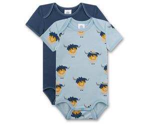 Sanetta - Kid's DP Body 1/2 324842+324843 - Body, Gr. 92, grau (BluePale)