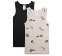 Sanetta - Kid's DP Shirt 337113+337114 - Top, Gr. 104, grau (NatureMelange)