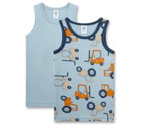 Sanetta - Kid's DP Shirt 337190+337191 - Top, Gr. 140, grau (BluePale)