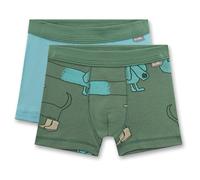 Sanetta - Kid's DP Short 337046+337047 - Unterhose, Gr. 140, oliv (DarkIvy)