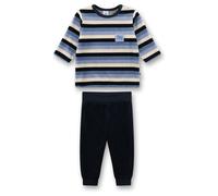 Sanetta - Kid's Pyjama 1/1 222298+222299 - Schlafanzug, Gr. 86, schwarz (LilacBlue)