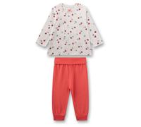 Sanetta - Kid's Pyjama 1/1 222341 - Alltagsunterwäsche, Gr. 74, bunt (WhitePebble)