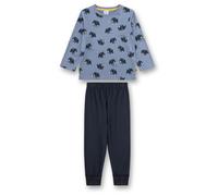 Sanetta - Kid's Pyjama 1/1 233662+233663 - Schlafanzug, Gr. 116, blau/grau (StoneWash)