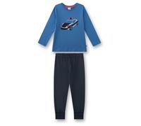 Sanetta - Kid's Pyjama 1/1 233733 - Alltagsunterwäsche, Gr. 92, blau (Delft)