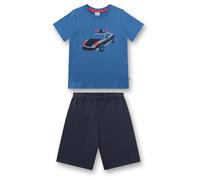 Sanetta - Kid's Pyjama 1/2 233715 - Alltagsunterwäsche, Gr. 92, blau (Delft)