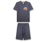 Sanetta - Kid's Pyjama 1/2 246054 - Alltagsunterwäsche, Gr. 152, blau (Grisaille)