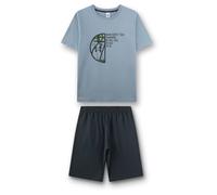 Sanetta - Kid's Pyjama 1/2 246167 - Alltagsunterwäsche, Gr. 164, grau (AshleyBlue)