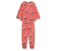 Sanetta - Kid's Pyjama Long 233588 - Schlafanzug, Gr. 116, rot (TeaRose)