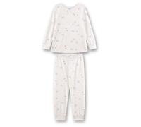 Sanetta - Kid's Pyjama Long 233599 - Schlafanzug, Gr. 104, weiß (WhitePebble)