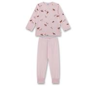 Sanetta Schlafanzug Doppelpack für Mädchen, lang, Rosa, Größe 98