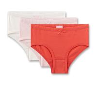 Sanetta - Kid's Set Hipslip 337417 3-Pack - Unterhose, Gr. 104, rot (Coralle)