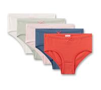 Sanetta - Kid's Set Hipslip 337422 5-Pack - Unterhose, Gr. 104, rot (Coralle)