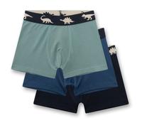 Sanetta - Kid's Set Shorts 337329 3-Pack - Unterhose, Gr. 140, türkis (Khaki)