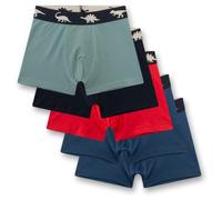 Sanetta - Kid's Set Shorts 337333 5-Pack - Unterhose, Gr. 104, bunt (Khaki)