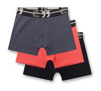 Sanetta - Kid's Set Shorts 349396 3-Pack - Unterhose, Gr. 140, bunt (Grisaille)