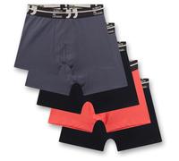 Sanetta - Kid's Set Shorts 349400 5-Pack - Unterhose, Gr. 140, blau (Grisaille)
