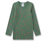Sanetta - Kid's T-Shirt 1/1 AOP 337034 - Longsleeve, Gr. 140, oliv (DarkIvy)