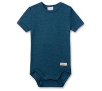 Sanetta - Kid's Wool Body S/S - Merinounterwäsche, Gr. 68-74, blau (SteelBlue)