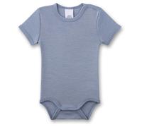 Sanetta - Kid's Wool Body S/S - Merinounterwäsche, Gr. 80-86, grau (LightBlue)
