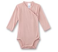 Sanetta - Kid's Wrapover Body 1/1 Wool - Merinounterwäsche, Gr. 56-62, rosa (LightRose)