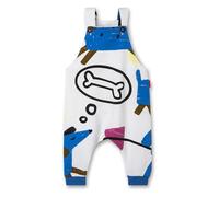 Sanetta Kidswear Latzhose in Weiß - Größe 74 | Babyhosen