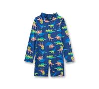 Sanetta Kinder UV Schwimmanzug dunkelblau Dino - 116 / blau / 84% Polyester 16% Elasthan