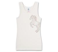 Sanetta Mädchen 335996 Unterhemd, White Pebble, 92