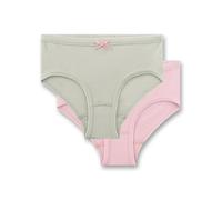 2er-Pack Hüft-Slips uni Mädchen Sanetta wassergrün Gr. 140