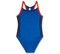 Sanetta Mädchen 440541 Badeanzug, Nautical Blue, 176