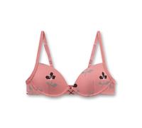 Sanetta Mädchen-BH Soft Cup rosa Blumen | Bequemer und angenehmer Soft Cup BH ohne Bügel für Mädchen aus Baumwoll-Mix.
