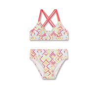 Sanetta Mädchen-Bikini Pink | Bequemer und anschmiegsamer Bikini aus recyceltem Polyester für Mädchen. Bademode für Kinder