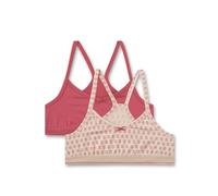 Sanetta Mädchen Bustier Doppelpack rosa Baumwolle Racerback