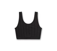 Sanetta Mädchen-Bustier dunkelgrau | Bequemes und angenehmes Bustier für Mädchen aus Viskose-Mix.