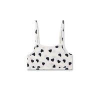 Sanetta Mädchen-Bustier Off-White | Bequemes und angenehmes Bustier für Mädchen aus Baumwoll-Mix. Unterwäsche für Mädchen