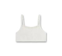 Sanetta Mädchen-Bustier weiß | Bequemes und angenehmes Bustier für Mädchen aus einem Baumwoll-Mix. Unterwäsche für Mädchen