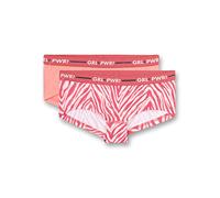 Sanetta Mädchen Cutbrief im Doppelpack rosa Slip, Rose, 176