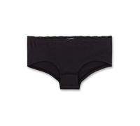 Sanetta Mädchen-Cutbrief Schwarz | Hochwertige und nachhaltige Unterhose für Mädchen aus Baumwoll-Mix. Unterwäsche für Mädchen