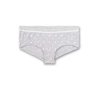 Sanetta Mädchen Cutbrief/Slip, grau gepunktet 346648 (164)