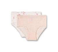 Sanetta Mädchen Doppelpack Hipslip rosa Unterwäsche, Rose, 116 (2er Pack)