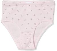 Sanetta Mädchen Hipslip Allover Unterhose, per Pack Pink (Magnolie 3609), 116 (Herstellergröße: 116)