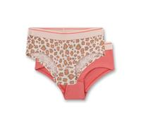 Sanetta - Kid's Doppelpack Cutbrief 349296 - Unterhose, Gr. 128, rosa (SilverPeony)