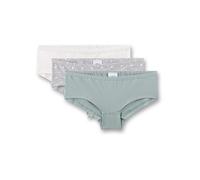 3er-Pack Slips PUNKTE Mädchen Sanetta graugrün Gr. 178