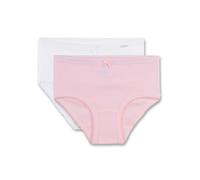 Sanetta Mädchen-Hüftslip (Doppelpack) | Hochwertige und nachhaltige Unterhose für Mädchen aus Bio-Baumwolle. Inhalt: 2er Set Unterwäsche für Mädchen