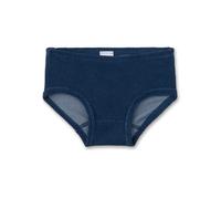 Sanetta Mädchen-Hüftslip dunkelblau aus Frottee | Hochwertige und nachhaltige Unterhose für Mädchen aus Baumwoll-Frottee. Unterwäsche für Mädchen