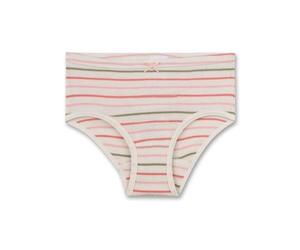 Sanetta - Mädchen-Hüftslip Off-White bunt geringelt 92
