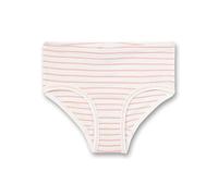 Sanetta Mädchen-Hüftslip Rosa Ringel | Hochwertige und nachhaltige Unterhose für Mädchen aus Baumwolle. Unterwäsche für Mädchen 140