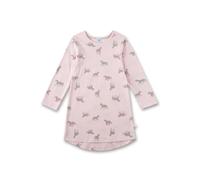 Sanetta - Langarm-Sleepshirt PFERDE in rose Gr.98