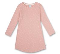 Sanetta Mädchen Nachthemd - Sleepshirt, Langarm, Punkte, Bio-Baumwolle Rosa 104