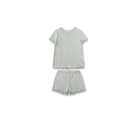 SANETTA Mädchen Pyjama 2-teilig T-Shirt und Shorts hellgrün | 92